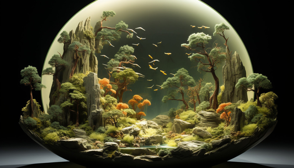 Le grand souci écologique de notre époque en réalisation par les artistes et les designers